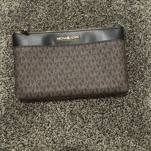 Michael Kors Black and Brown Women’s Wallet